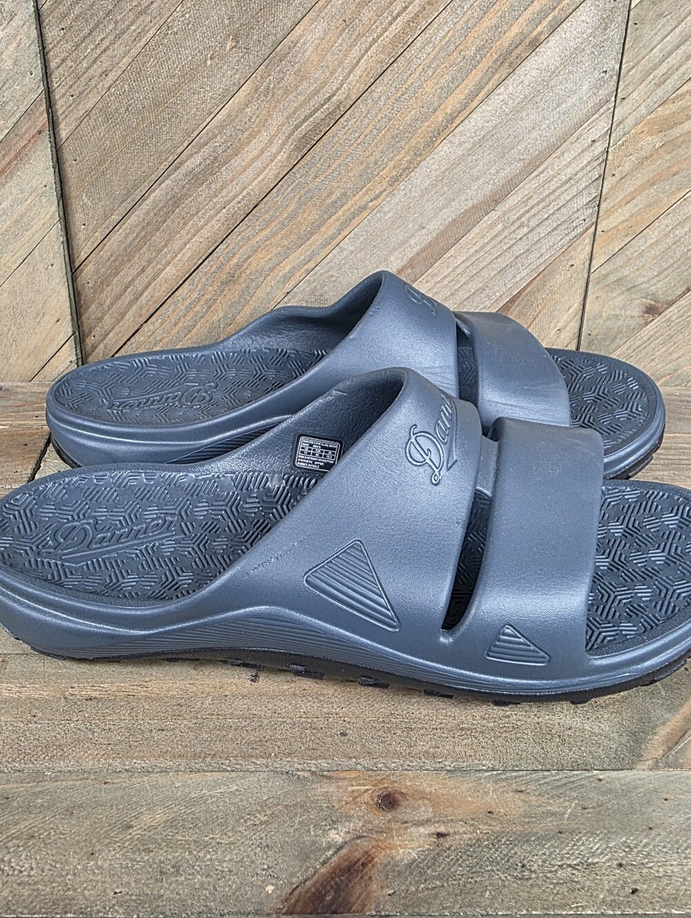 Danner Shelter Cove Mens Athletic Outdoor Comfort Slides Size 11 Orion Blue Gray
